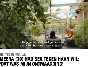 Meera had seks tegen haar wil